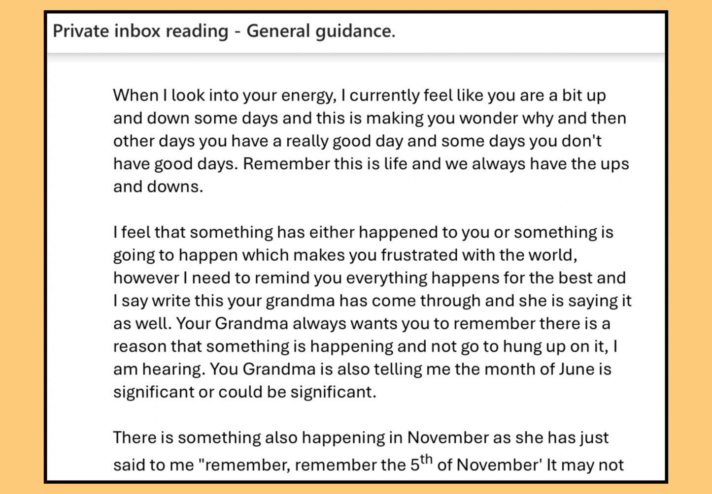 Private email reading